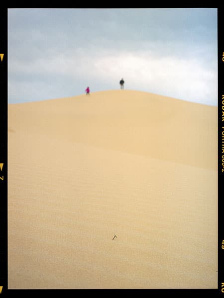 desert exposed for sun and sky