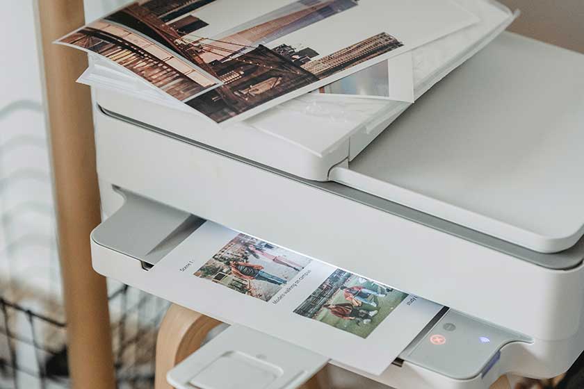 modern digital photo printer