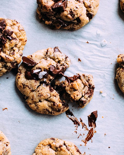 fresh baked cookies still life