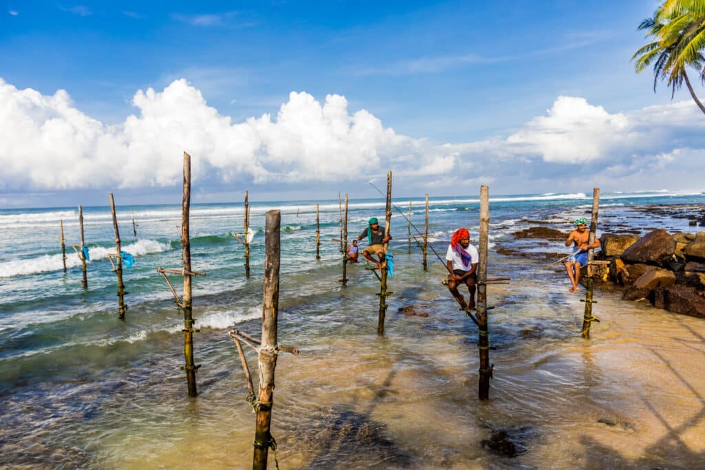 Laura Grier sri lanka stilt fisherman