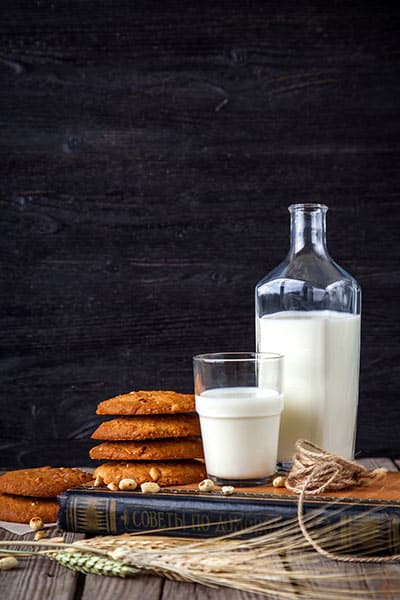 milk and cookies