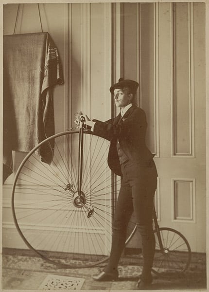 Self portrait as a man by Frances Benjamin Johnston